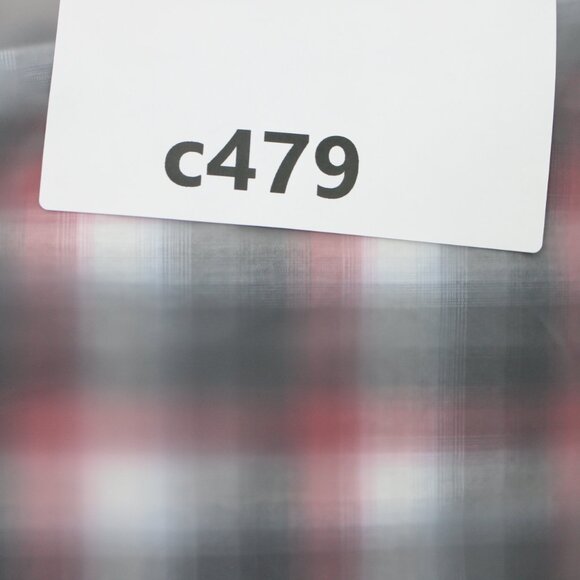 BOSS Hugo Boss Shirt Mens Medium Red/Black Ronni_2 Slim Fit Flip Cuff Cotton L/S - Picture 15 of 15